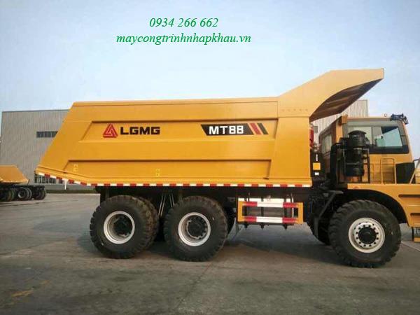 xe ben mỏ đầu lệch SDLG model MT88